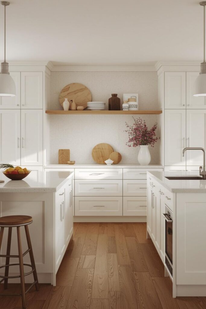 Cosy Modern Farmhouse Kitchen Decor Without Clutter