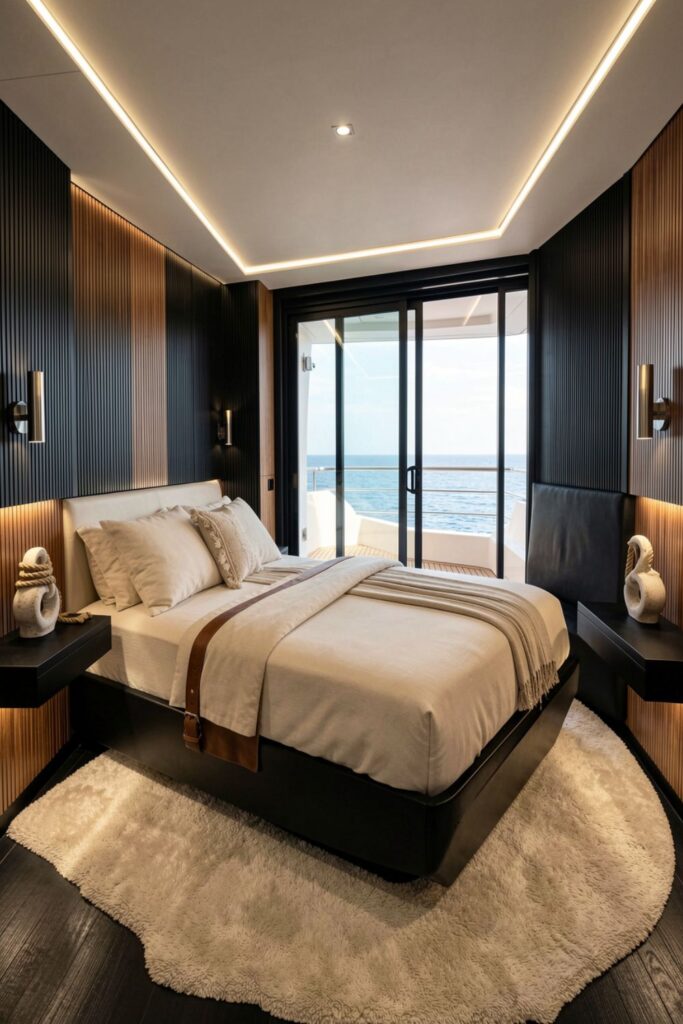 Modern Luxury Yacht Bedroom Design Ideas Inspiration