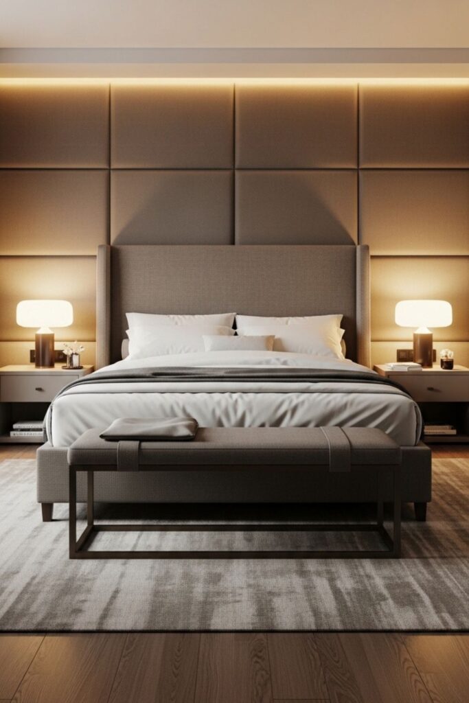 Hotel-Style Ottoman Bed Storage Bed for a Polished Modern Bedroom