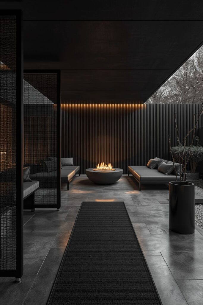 Charcoal Rooftop Urban Escape